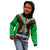 Custom PNG Mendi Muruks Rugby Kid Hoodie The Cassowary Head and PNG Bird Polynesian Tattoo LT03 - Polynesian Pride