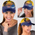 American Samoa Fautasi Classic Cap Bald Eage and Sailfish with Kakau Motifs - Polynesian Pride