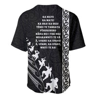 New Zealand Rugby Baseball Jersey Haka Dance Tribal God Mask Maori Pattern LT03 - Polynesian Pride