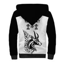 Personalised South Africa and New Zealand Sherpa Hoodie Champion History Go Final 2023 Vintage Style LT03 - Polynesian Pride