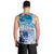 New Zealand Nelson Men Tank Top Nelson's Flag and Seal - Maori Art Tattoo