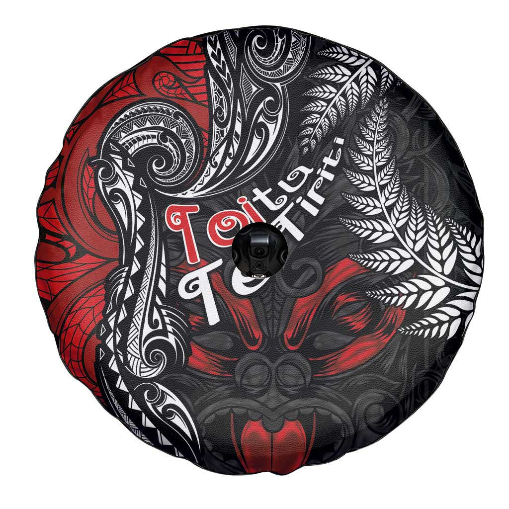 Aotearoa Toitu Te Tiriti Spare Tire Cover New Zealand Honour the Treaty - Te Tiriti Is Us