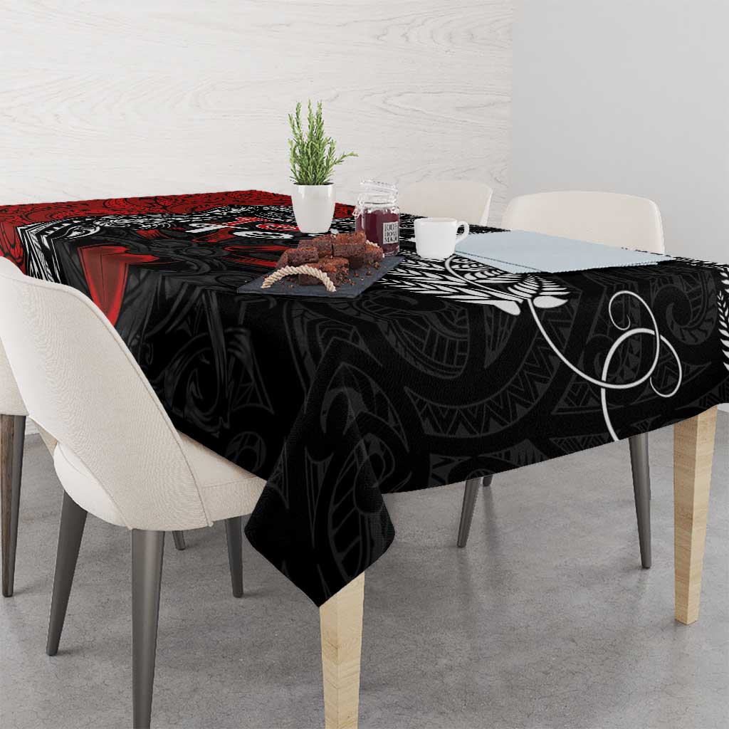 Aotearoa Toitu Te Tiriti Tablecloth New Zealand Honour the Treaty - Te Tiriti Is Us LT03 - Polynesian Pride