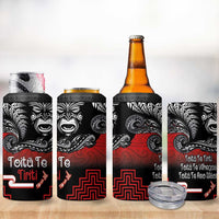Aotearoa Toitu Te Tiriti 4 in 1 Can Cooler Tumbler New Zealand Honour the Treaty - Fight Together