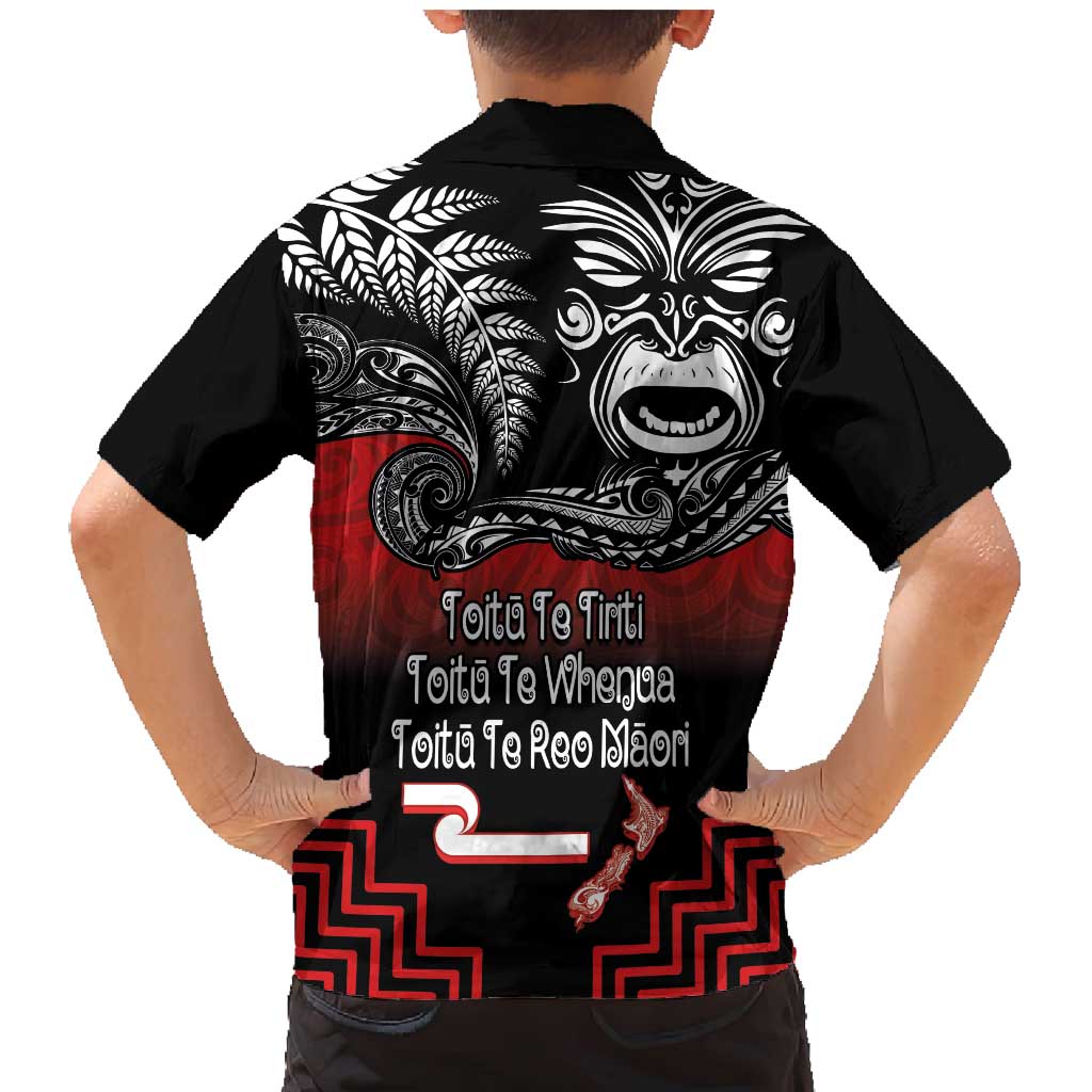 Aotearoa Toitu Te Tiriti Family Matching Mermaid Dress and Hawaiian Shirt New Zealand Honour the Treaty - Fight Together LT03 - Polynesian Pride