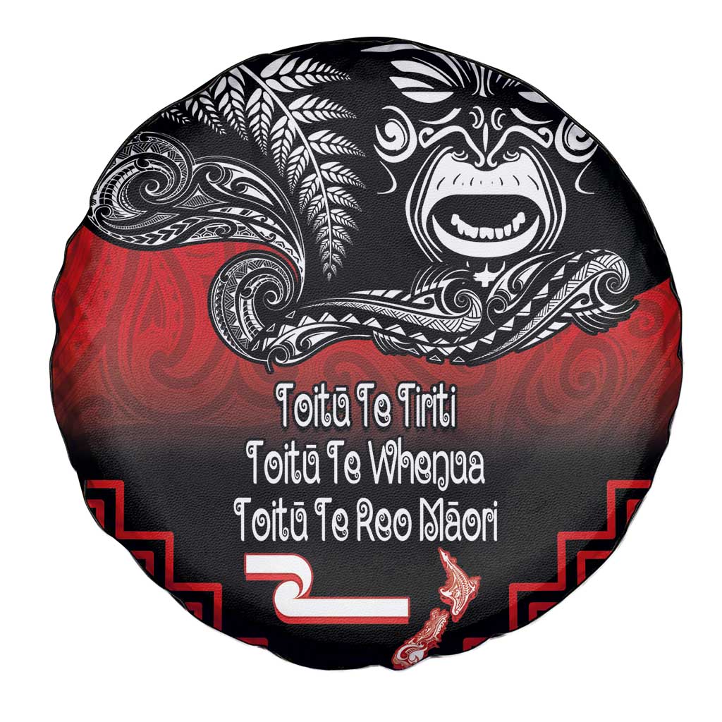 Aotearoa Toitu Te Tiriti Spare Tire Cover New Zealand Honour the Treaty - Fight Together