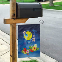 Palau Jellyfish Garden Flag Ocean Heritage Tropical Plants - Polynesian Pride