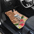 Guam Seal and Latte Stone With Ethnic Tapa Pattern Car Mats Peach Fuzz Color LT03 - Polynesian Pride