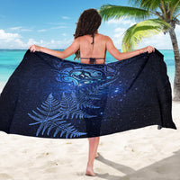 New Zealand Matariki Sarong Maori Pattern and Silver Fern LT03 - Polynesian Pride