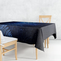 New Zealand Matariki Tablecloth Maori Pattern and Silver Fern LT03 - Polynesian Pride