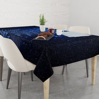New Zealand Matariki Tablecloth Maori Pattern and Silver Fern LT03 - Polynesian Pride