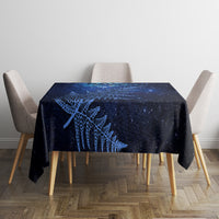 New Zealand Matariki Tablecloth Maori Pattern and Silver Fern LT03 - Polynesian Pride