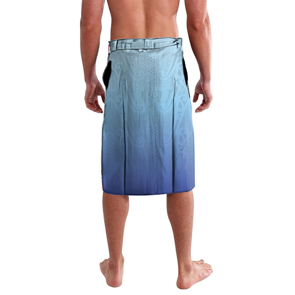Aotearoa New Zealand New Year Lavalava Maori Motifs with Silver Fern and Matariki Stars