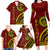 Kolisi Tonga Atele Family Matching Long Sleeve Bodycon Dress and Hawaiian Shirt Ngatu and Polynesian Pattern