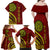 Kolisi Tonga Atele Family Matching Off Shoulder Maxi Dress and Hawaiian Shirt Ngatu and Polynesian Pattern