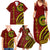 Kolisi Tonga Atele Family Matching Summer Maxi Dress and Hawaiian Shirt Ngatu and Polynesian Pattern