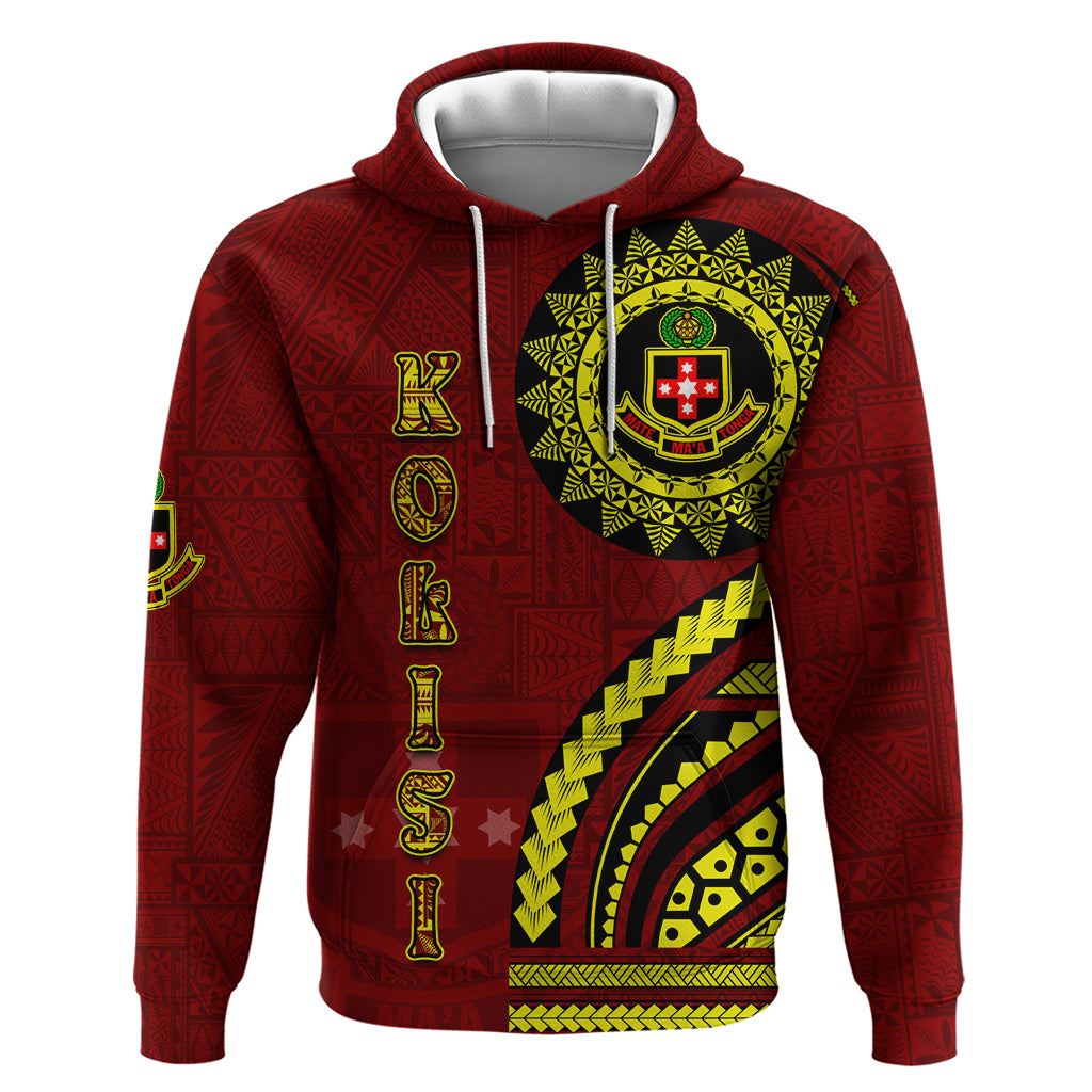 Kolisi Tonga Atele Hoodie Ngatu and Polynesian Pattern