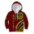 Kolisi Tonga Atele Kid Hoodie Ngatu and Polynesian Pattern