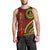 Kolisi Tonga Atele Men Tank Top Ngatu and Polynesian Pattern