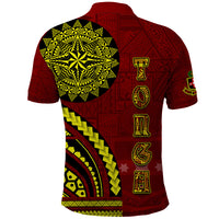 Kolisi Tonga Atele Polo Shirt Ngatu and Polynesian Pattern LT03 - Polynesian Pride
