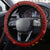 Kolisi Tonga Atele Steering Wheel Cover Ngatu and Polynesian Pattern