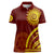 Tonga High School Women Polo Shirt Ngatu and Polynesian Pattern