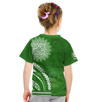 Liahona High School Kid T Shirt Ngatu and Polynesian Pattern LT03 - Polynesian Pride
