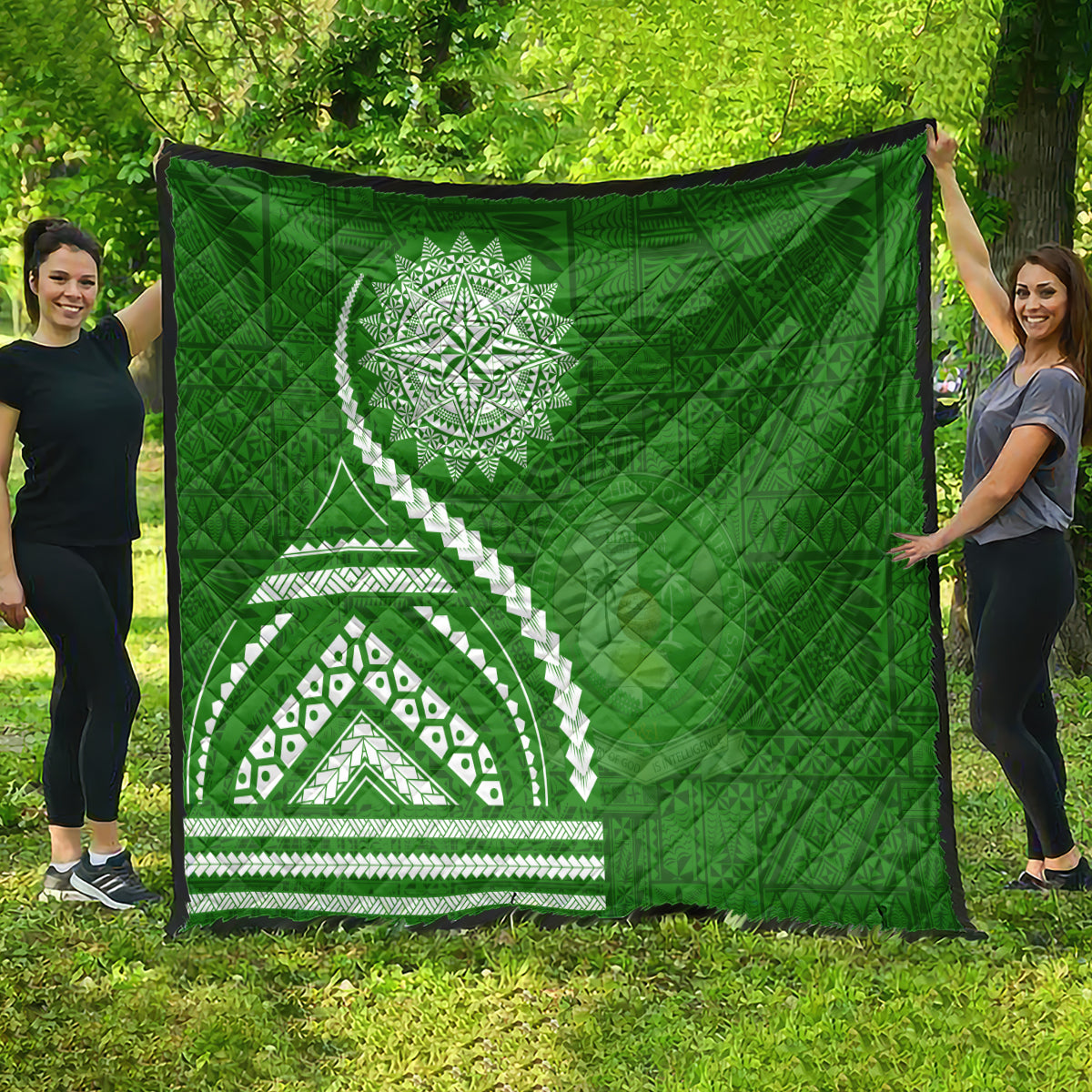 Liahona High School Quilt Ngatu and Polynesian Pattern LT03 - Polynesian Pride