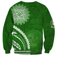 Liahona High School Sweatshirt Ngatu and Polynesian Pattern LT03 - Polynesian Pride