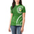 Liahona High School Women Polo Shirt Ngatu and Polynesian Pattern