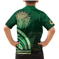 Saineha High School Family Matching Mermaid Dress and Hawaiian Shirt Ngatu and Polynesian Pattern LT03 - Polynesian Pride