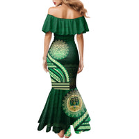 Saineha High School Family Matching Mermaid Dress and Hawaiian Shirt Ngatu and Polynesian Pattern LT03 - Polynesian Pride