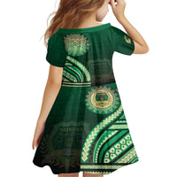 Saineha High School Family Matching Summer Maxi Dress and Hawaiian Shirt Ngatu and Polynesian Pattern LT03 - Polynesian Pride