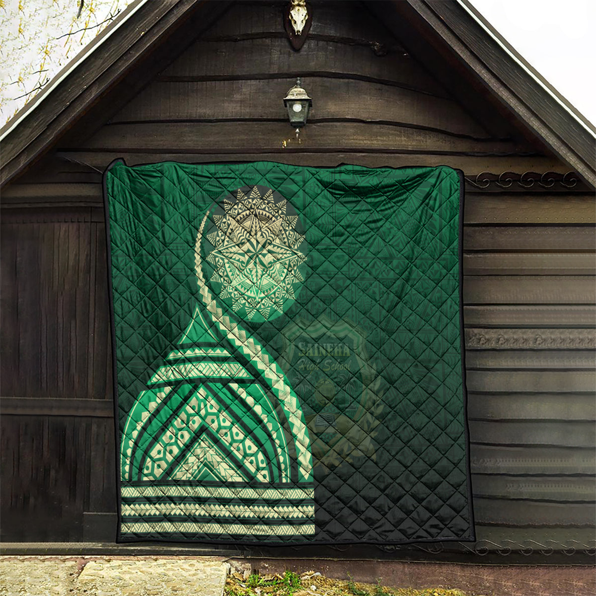 Saineha High School Quilt Ngatu and Polynesian Pattern LT03 - Polynesian Pride