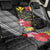 Aloha Hawaii Hibiscus and Plumeria Flowers Back Car Seat Cover Kanaka Maoli Tattoo Polynesian Pattern