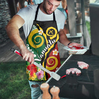 Melanesian Vanuatu Tribal Boar Tusk Apron Tropical Plants and Namele Motifs - Polynesian Pride