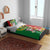 Vanuatu Christmas Bedding Set Funny Santa with Namele and Boar Tusk Tribal - Polynesian Pride