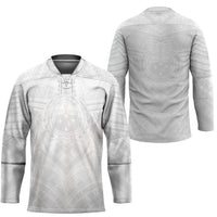 Samoan Lotu a Tamaiti Hockey Jersey Coat of Arms and Polynesian Pattern