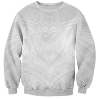Samoan Lotu a Tamaiti Sweatshirt Coat of Arms and Polynesian Pattern