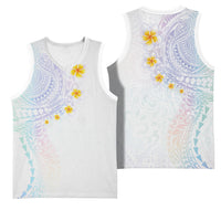 Hawaiian Tribal Tattoo and Plumeria Basketball Jersey Polynesian Pattern Sweet