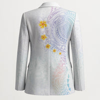 Hawaiian Tribal Tattoo and Plumeria Blazer Polynesian Pattern Sweet