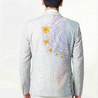 Hawaiian Tribal Tattoo and Plumeria Blazer Polynesian Pattern Sweet