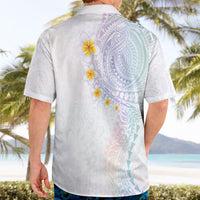 Hawaiian Tribal Tattoo and Plumeria Hawaiian Shirt Polynesian Pattern Sweet