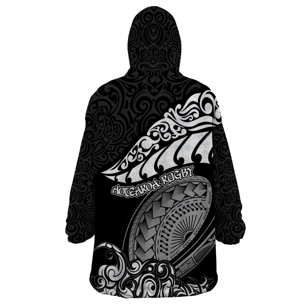 new-zealand-rugby-wearable-blanket-hoodie-maori-warrior-rugby-silver-fern-tribal-pattern