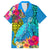 custom-polynesian-family-matching-off-shoulder-short-dress-and-hawaiian-shirt-the-turtle-jung-flower-with-maori-pattern-ethnic-style