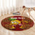 Custom Hawaii Round Carpet Aloha Funny Pineapple Mix Kakau Hawaiian Tribal LT03 - Polynesian Pride