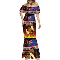 Aotearoa Siva Afi Mermaid Dress Tribal Performers of Aotearoa Fire Knife Dancing LT03 - Polynesian Pride