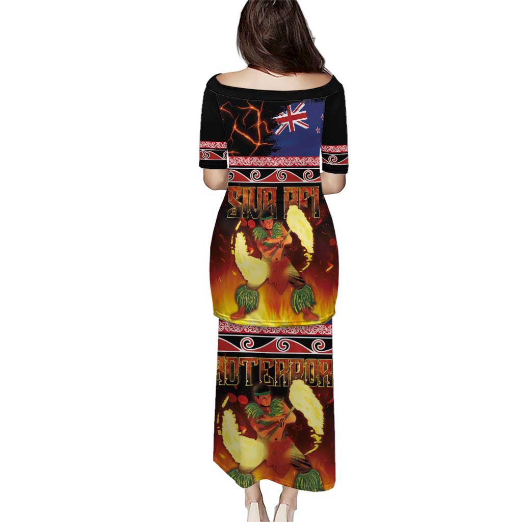 Aotearoa Siva Afi Puletasi Tribal Performers of Aotearoa Fire Knife Dancing