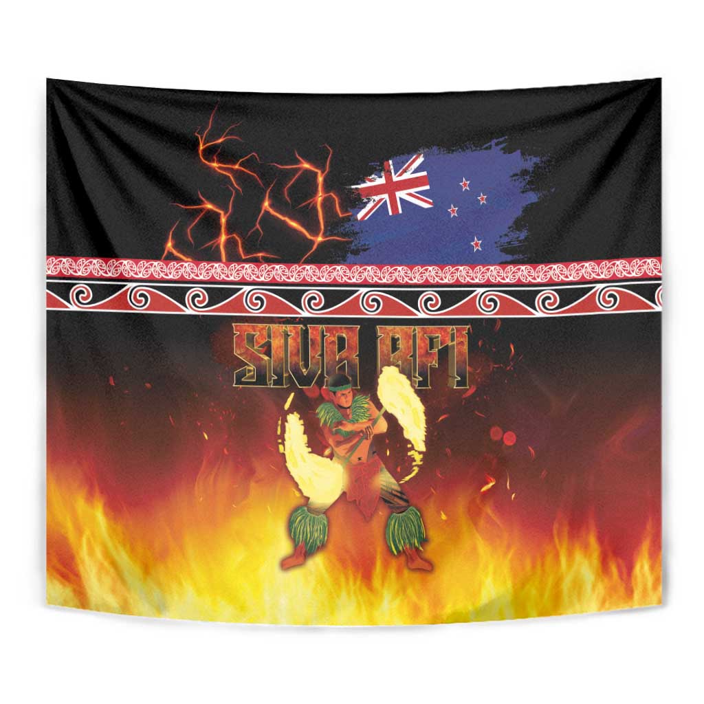 Aotearoa Siva Afi Tapestry Tribal Performers of Aotearoa Fire Knife Dancing