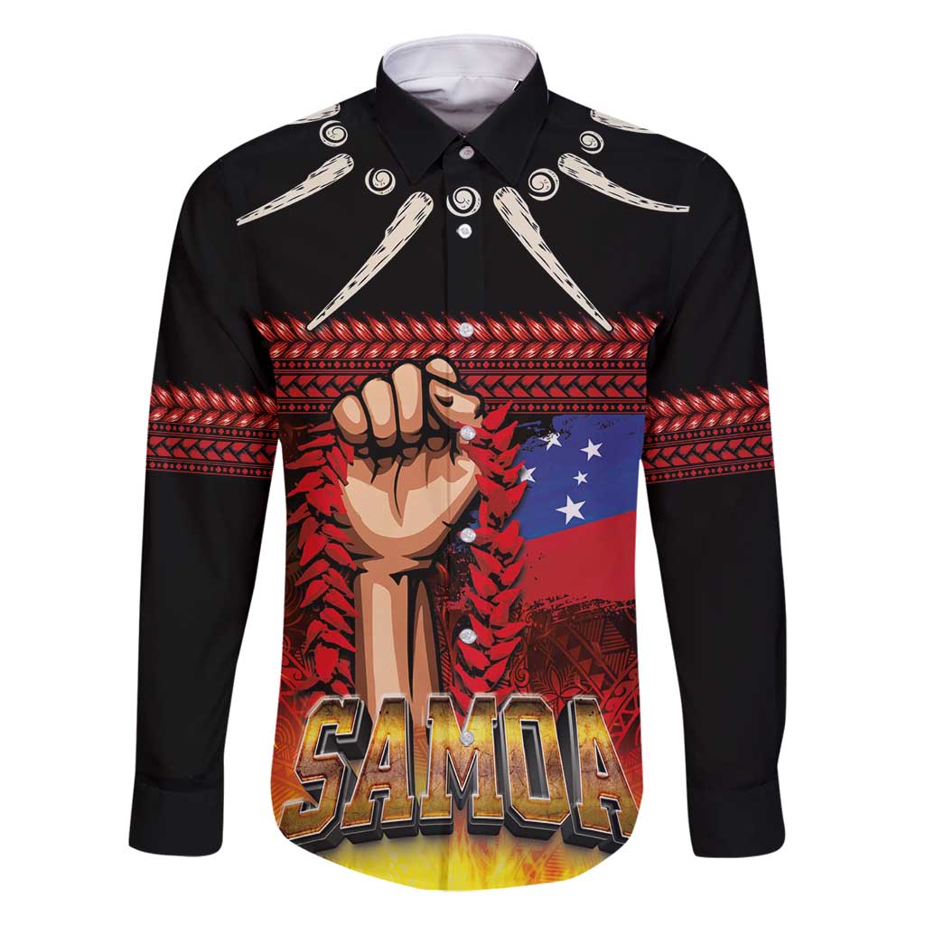 Personalised Samoan Spirit - Samoa Tribal Heritage Family Matching Mermaid Dress and Hawaiian Shirt